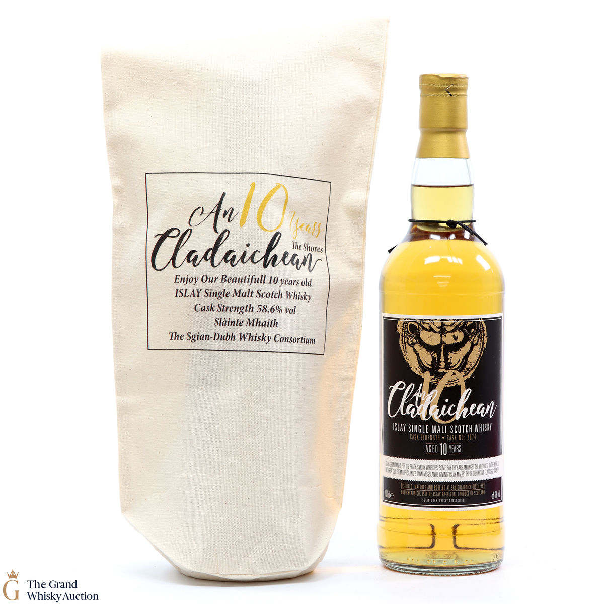 Bruichladdich - 10 Year Old Private Cask #2074 An Cladaichean