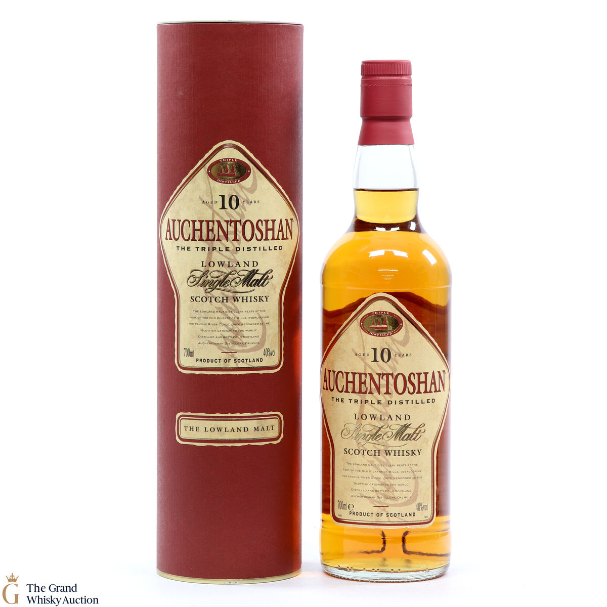 Auchentoshan - 10 Year Old (1990s)