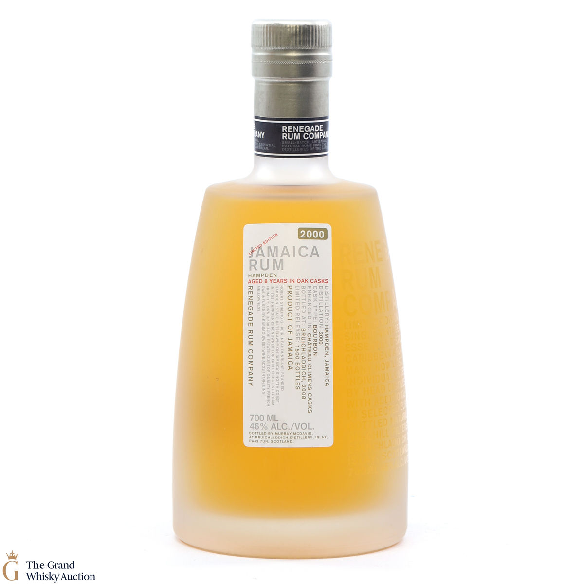 Hampden - 8 Year Old 2000 - Renegade Rum Company 