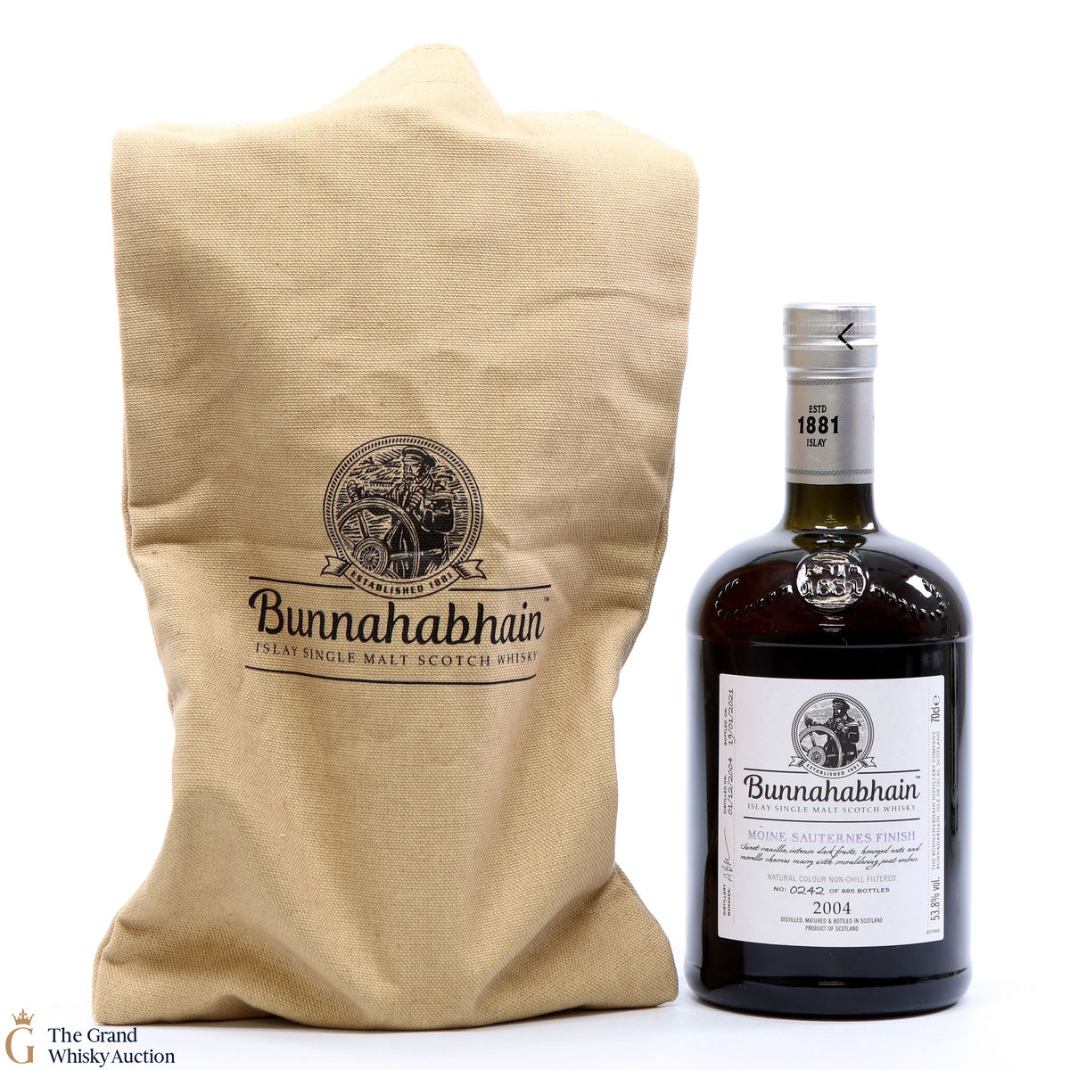 Bunnahabhain - Moine Sauternes Finish 2004