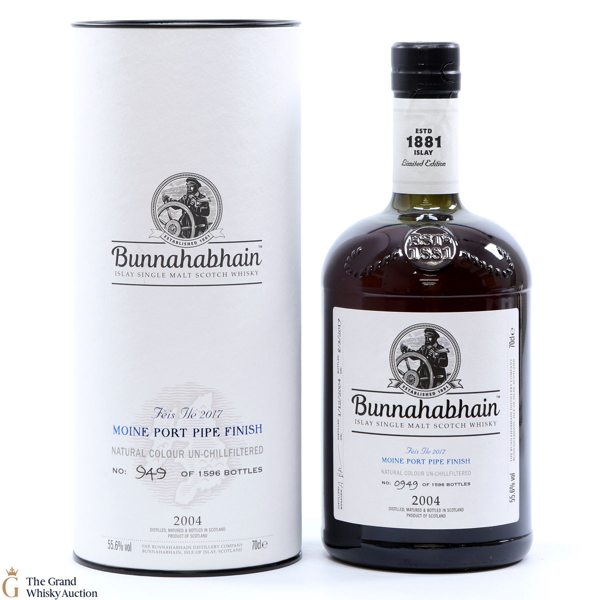 Bunnahabhain - 2004 Moine Port Pipe Finish - Feis Ile 2017