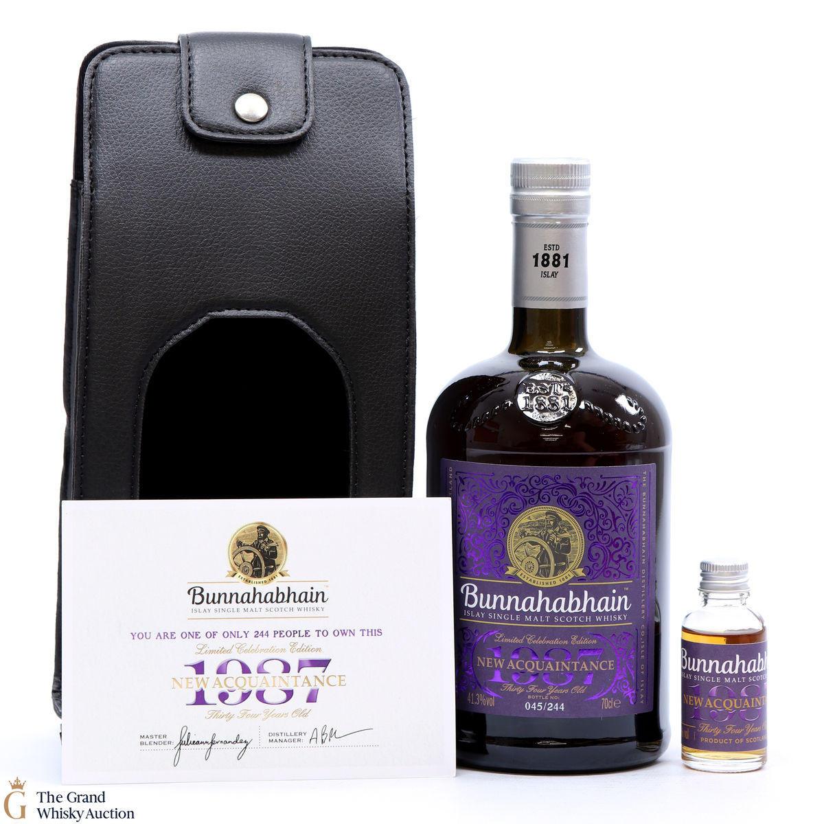 Bunnahabhain - 34 Year Old 1987 - New Acquaintance 2021 (& 3cl sample)