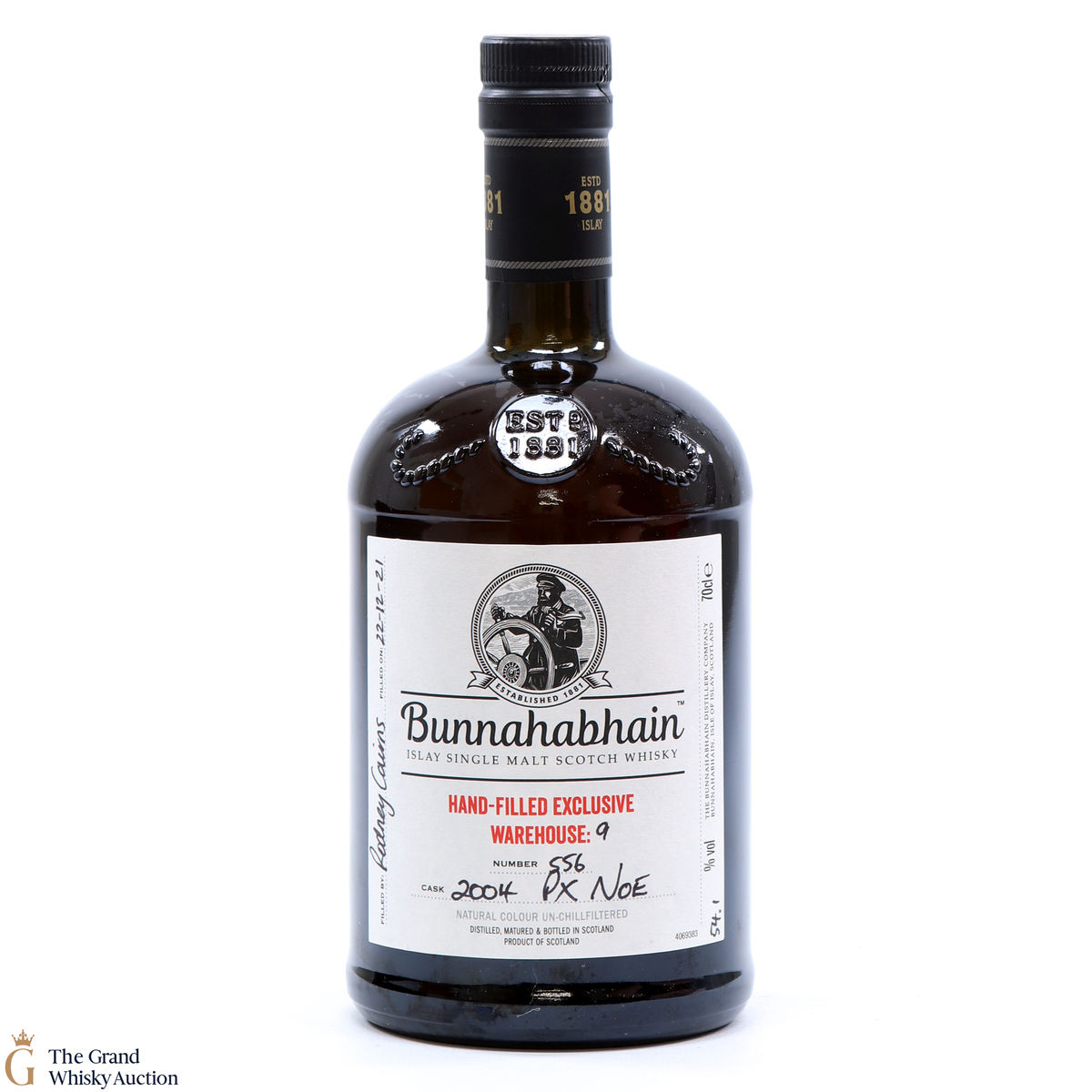 Bunnahabhain - 2004 Pedro Ximénez Noe #556 Hand Fill