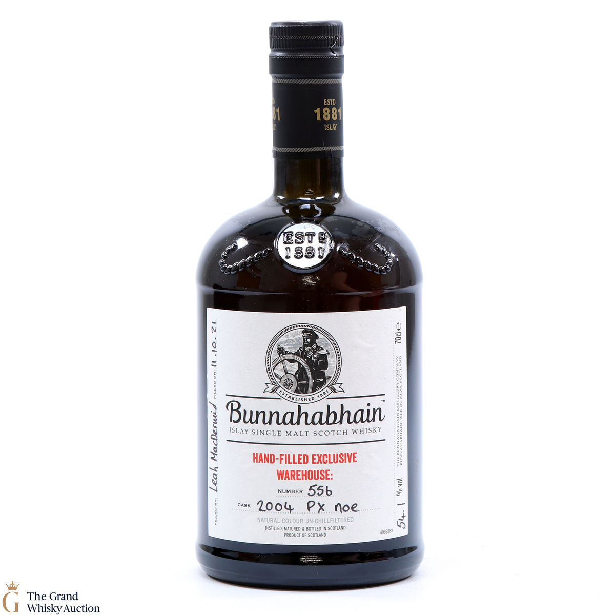 Bunnahabhain - 2004 Pedro Ximénez Noe #556 Hand Fill