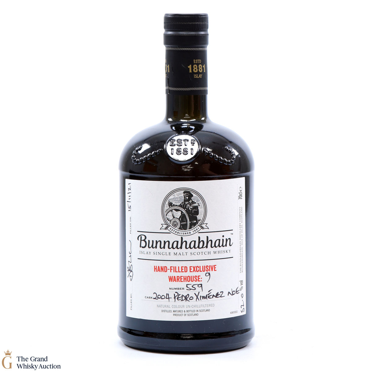 Bunnahabhain - 2004 Pedro Ximénez Noe #559 Hand Fill