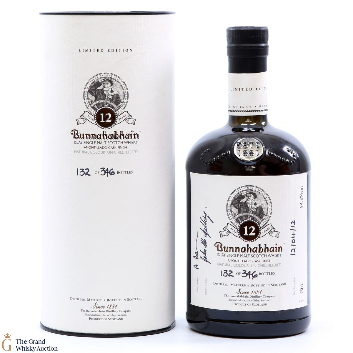 Bunnahabhain - 12 Year Old  - Amontillado - Feis Ile 2012 