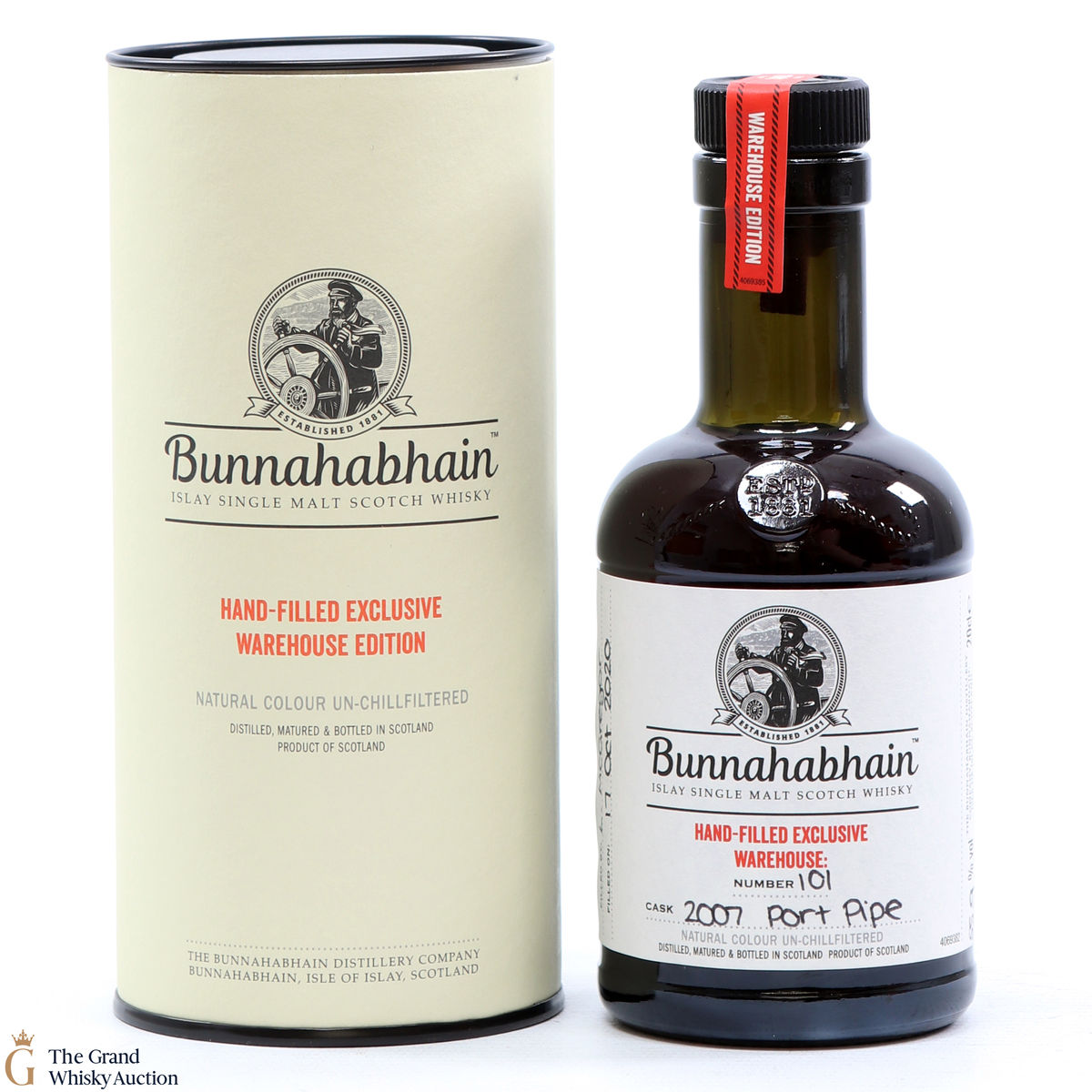 Bunnahabhain - 2007 Port Pipe Hand Fill 2020 20cl