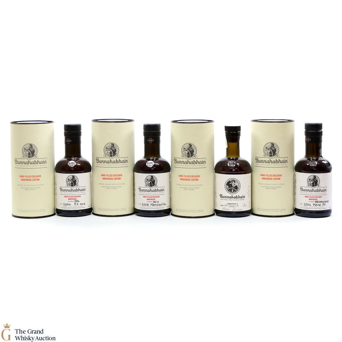 Bunnahabhain - Hand Filled (4 x 20cl)