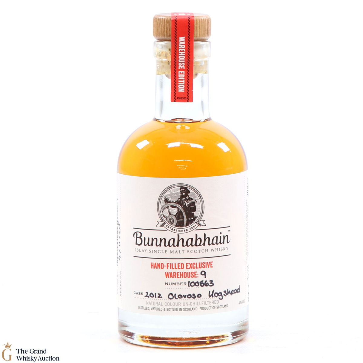 Bunnahabhain - 2012 Hand Filled Oloroso Hogshead #100563 20cl