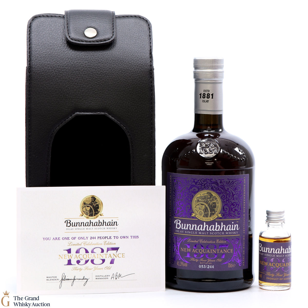 Bunnahabhain - 34 Year Old 1987 - New Acquaintance 2021 (& 3cl sample)