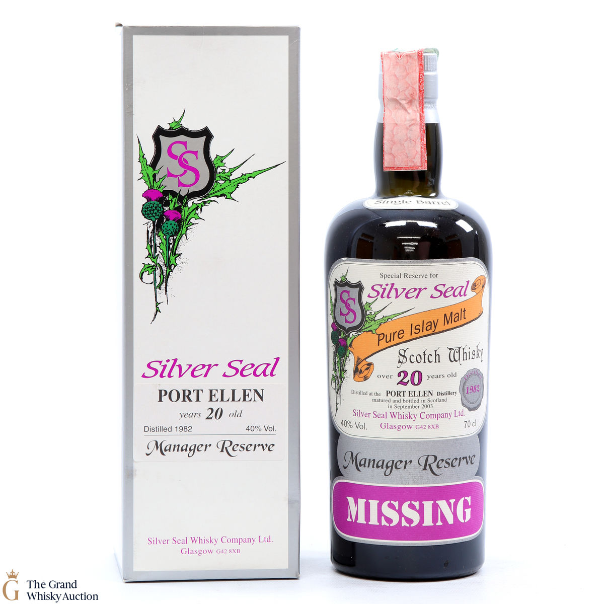 Port Ellen - 20 Year Old 1982 - Silver Seal 2003