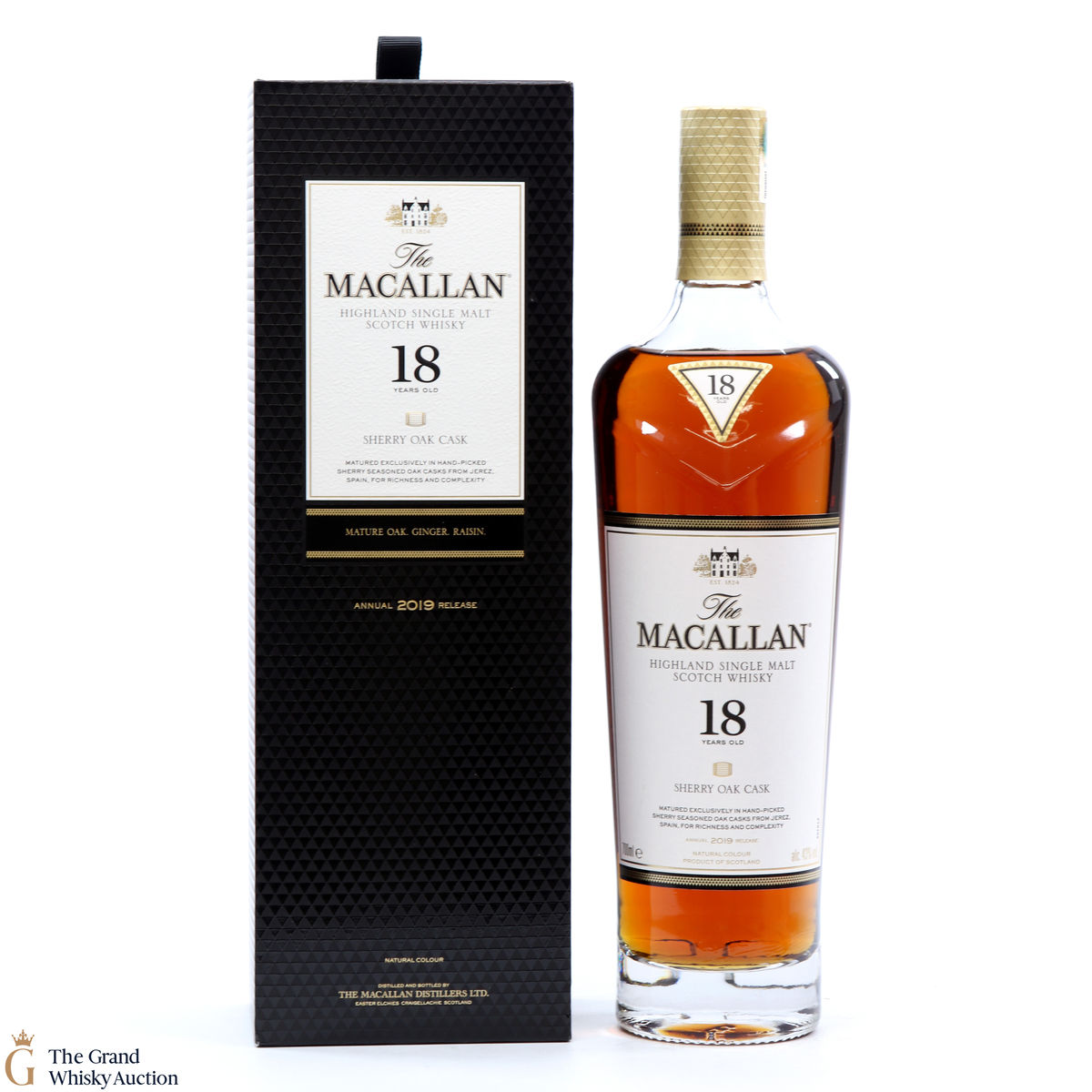 Macallan - 18 Year Old - Sherry Oak (2019)