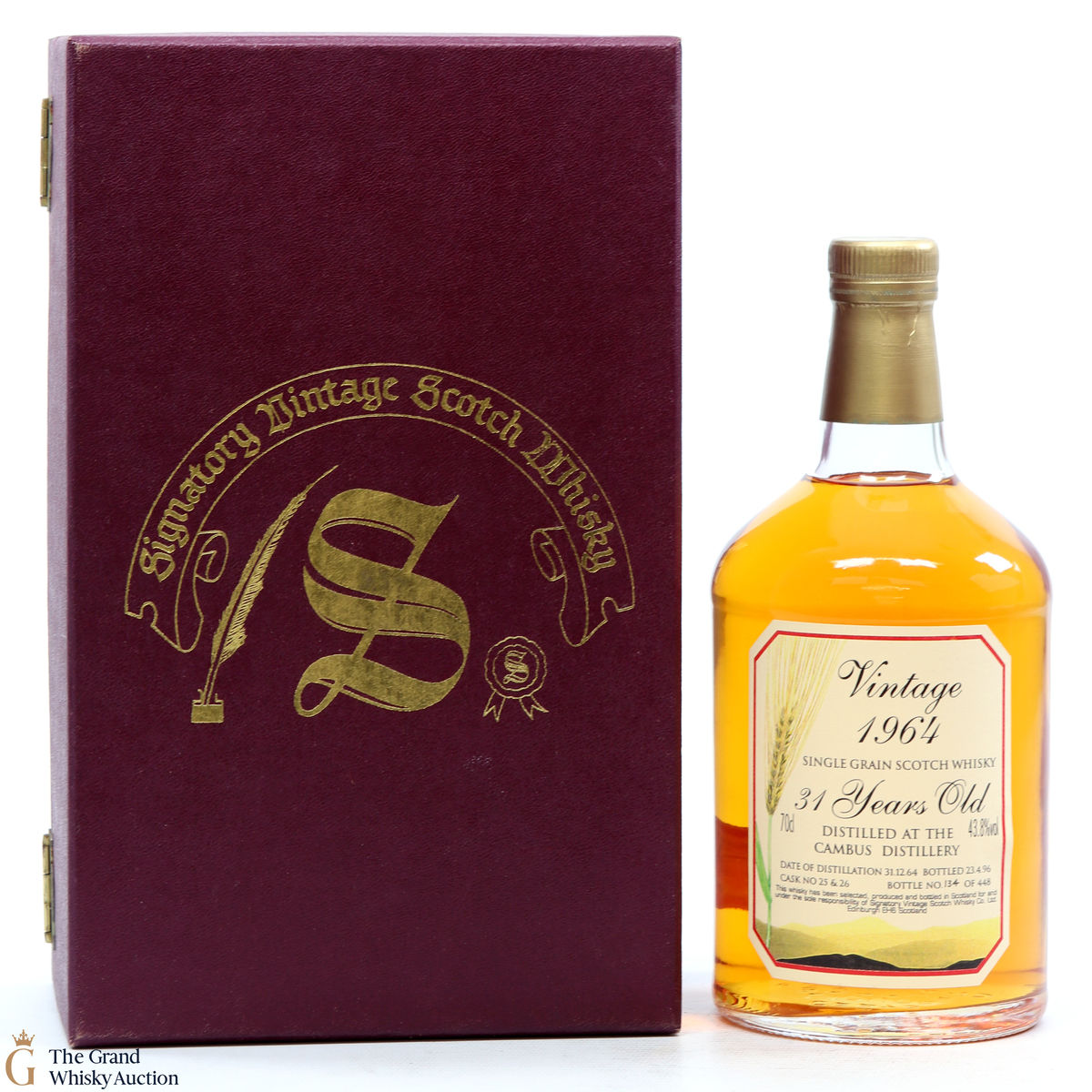 Cambus - 31 Year Old 1964 - Signatory Vintage