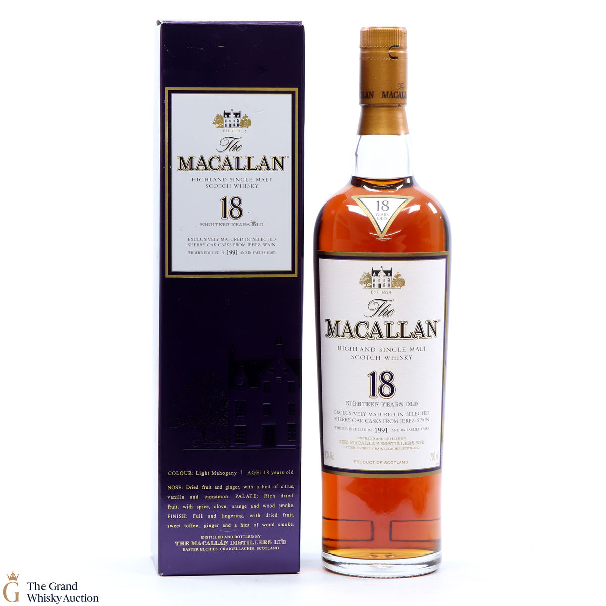 Macallan - 18 Year Old - 1991