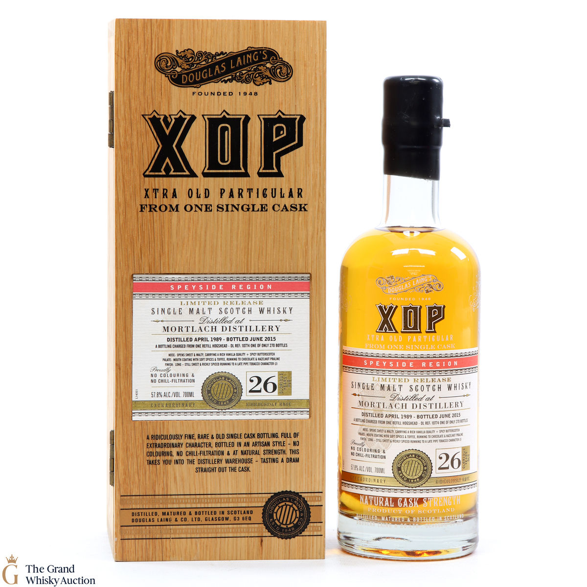 Mortlach - 26 Year Old 1989 - XOP 2015 #10774