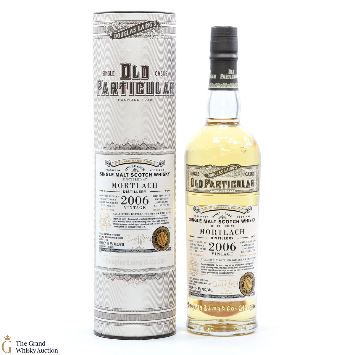 Mortlach - 12 Year Old Vintage 2006 - Old Particular - Exclusively for UK Emporiums