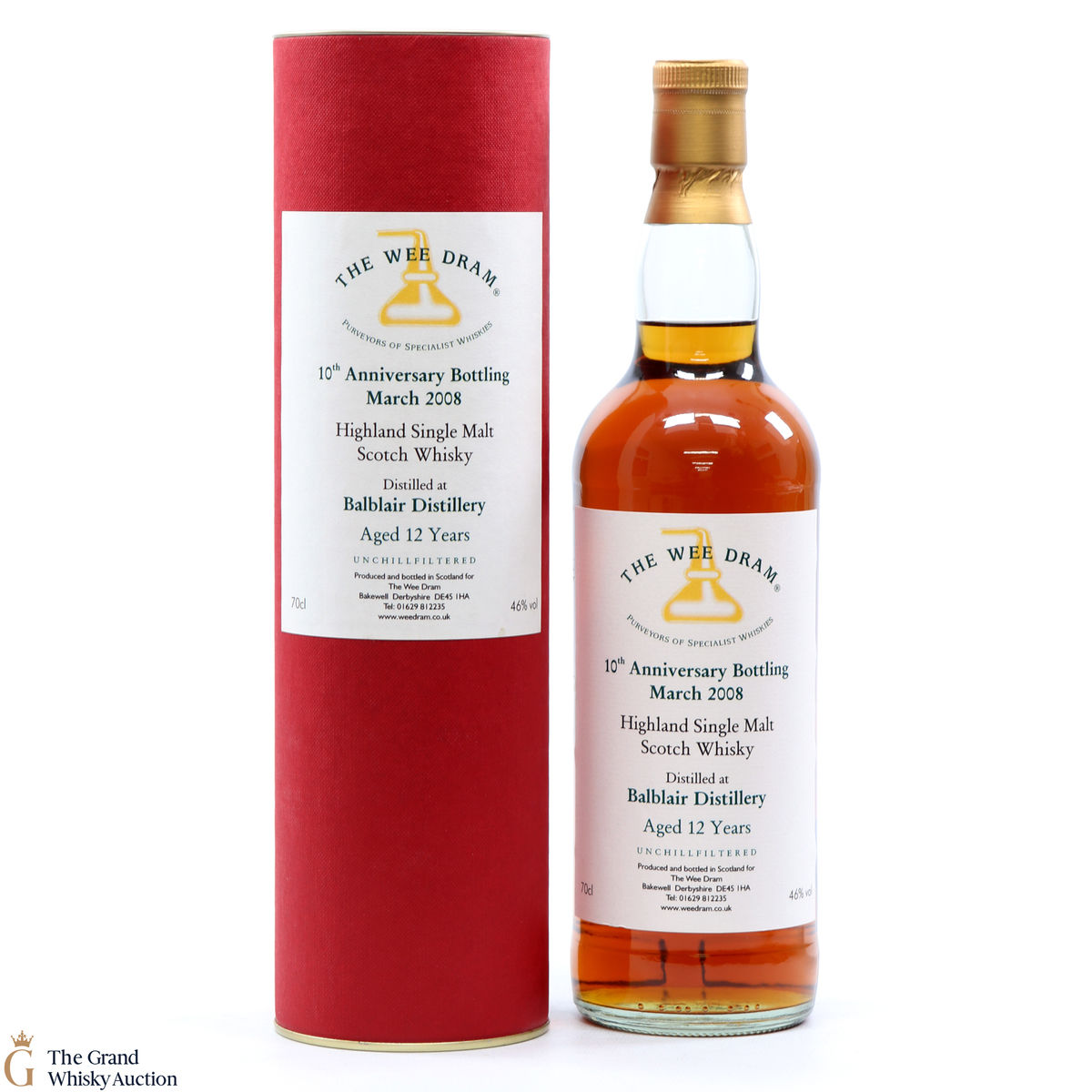 Balblair - 12 Year Old - The Wee Dram  - 10th Anniversary Bottling