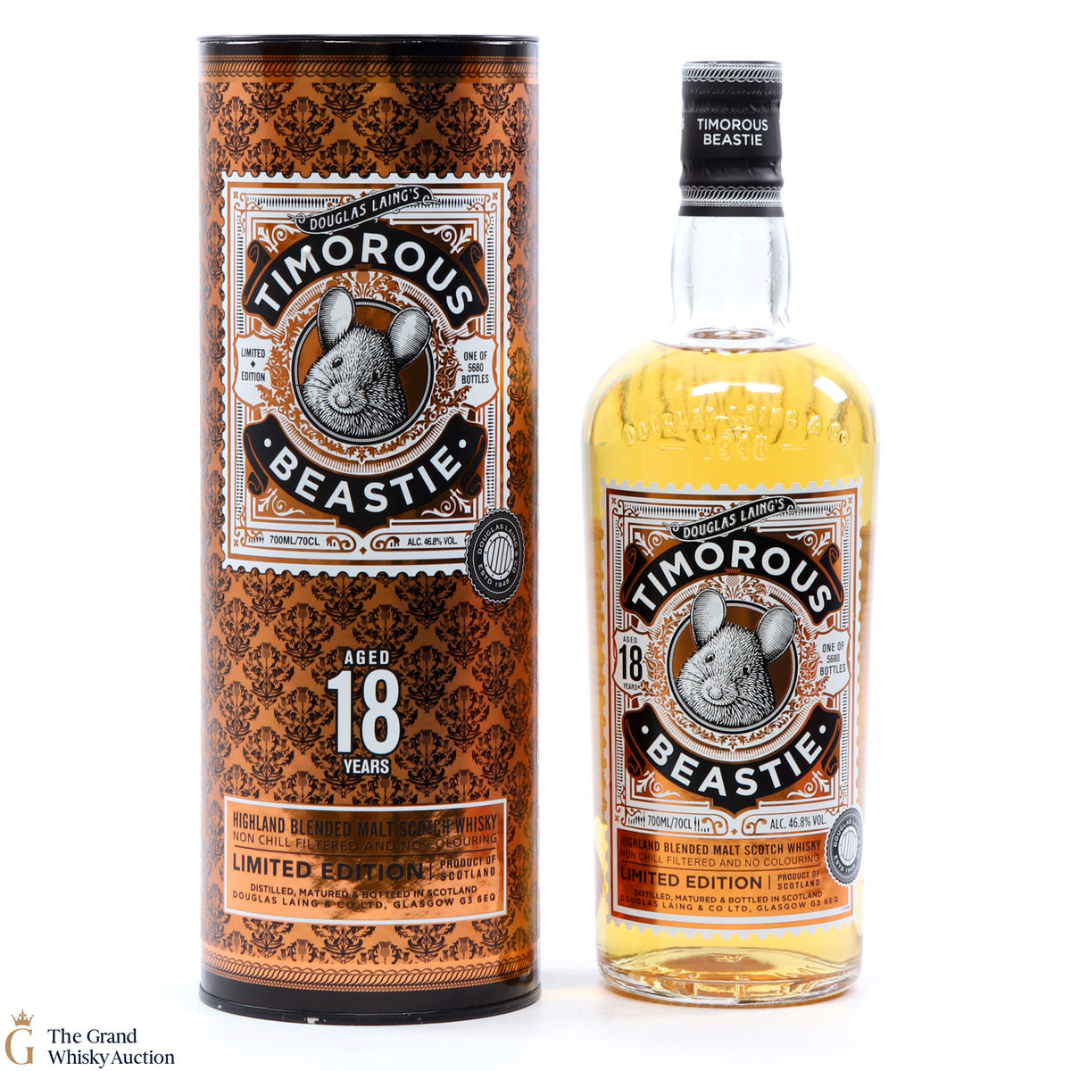 Timorous Beastie  -18 Year Old - Douglas Laing
