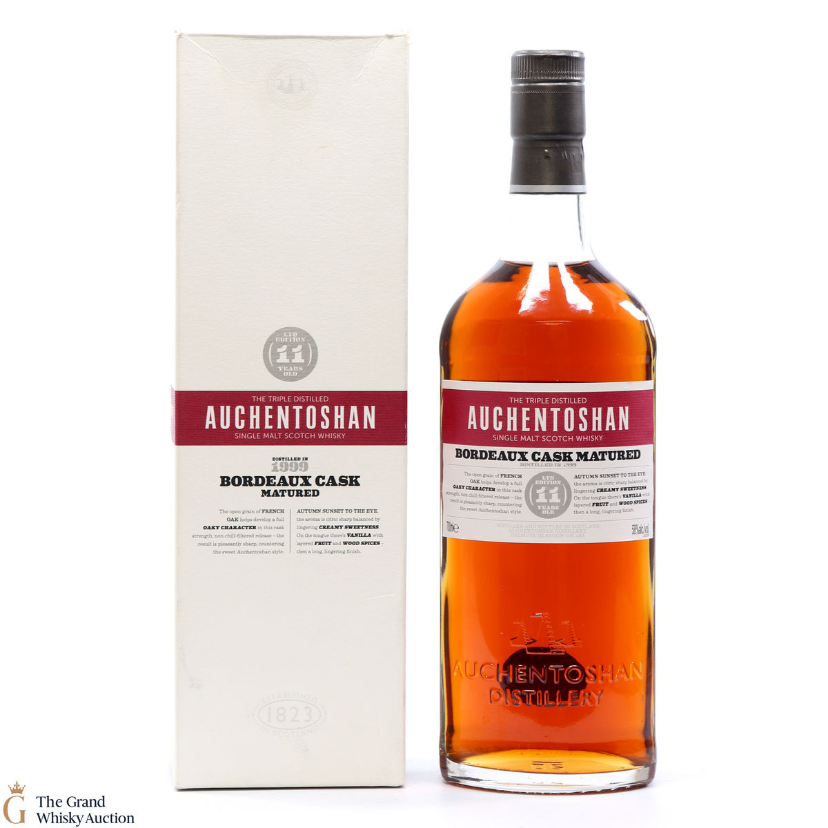 Auchentoshan - 11 Year Old 1999 - Bordeaux Wine Matured