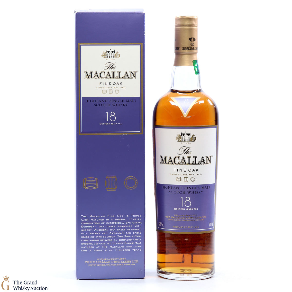 Macallan - 18 Year Old - Fine Oak