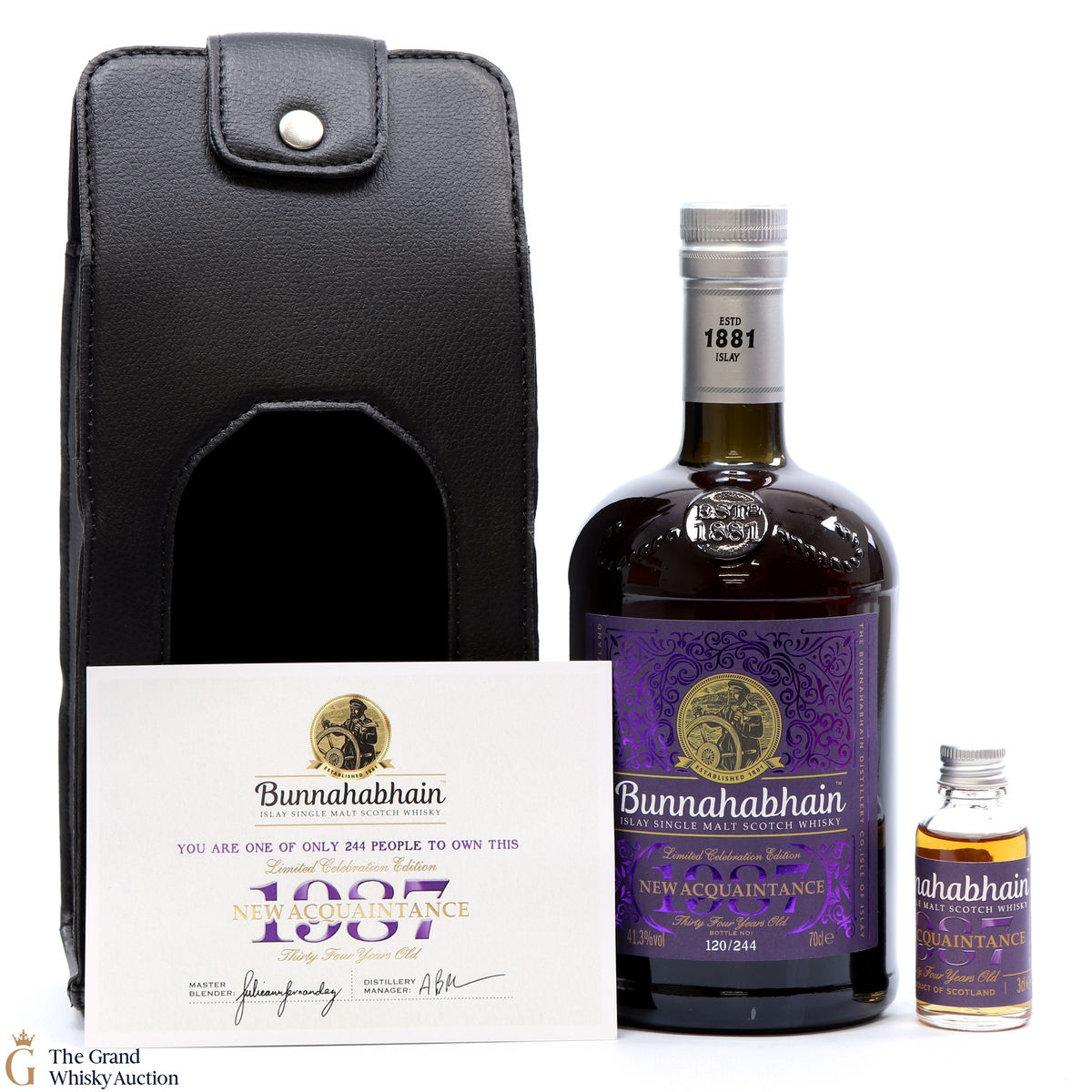 Bunnahabhain - 34 Year Old 1987 - New Acquaintance 2021 (& 3cl sample)