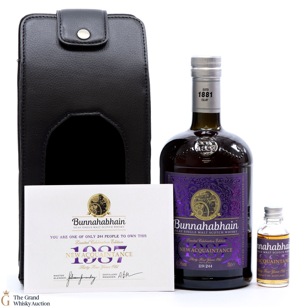 Bunnahabhain - 34 Year Old 1987 - New Acquaintance 2021 (& 3cl sample)