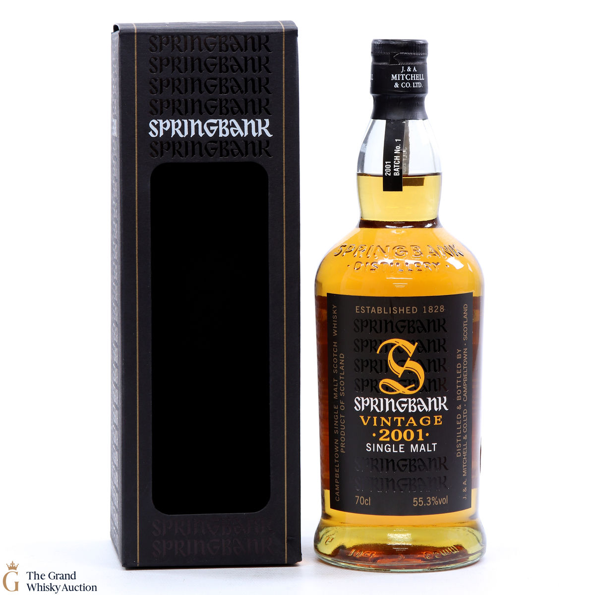 Springbank - 2001 Vintage Bottled July 2009 Batch #1