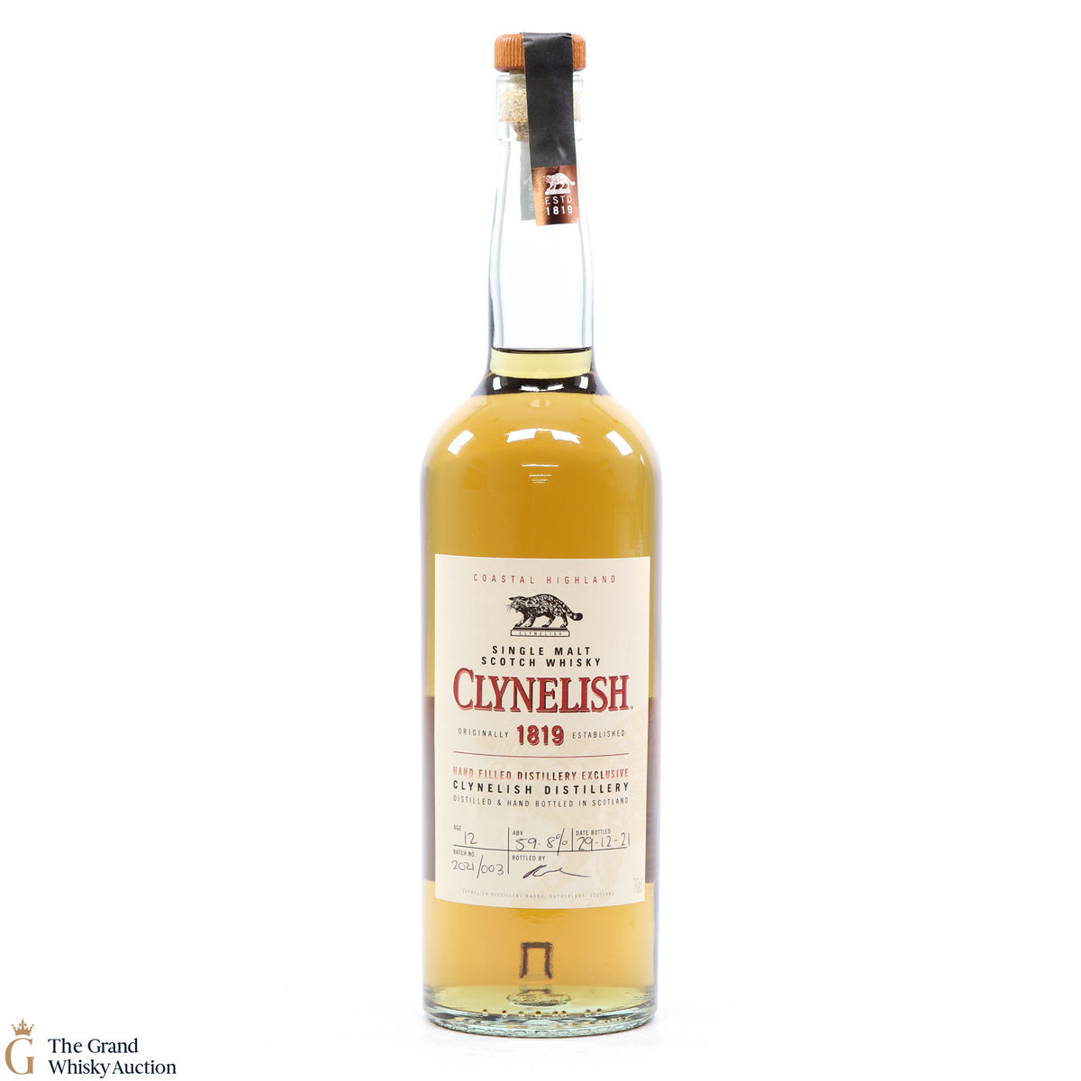Clynelish - 12 Year Old 2009 - Hand Filled 2021 - Batch #3
