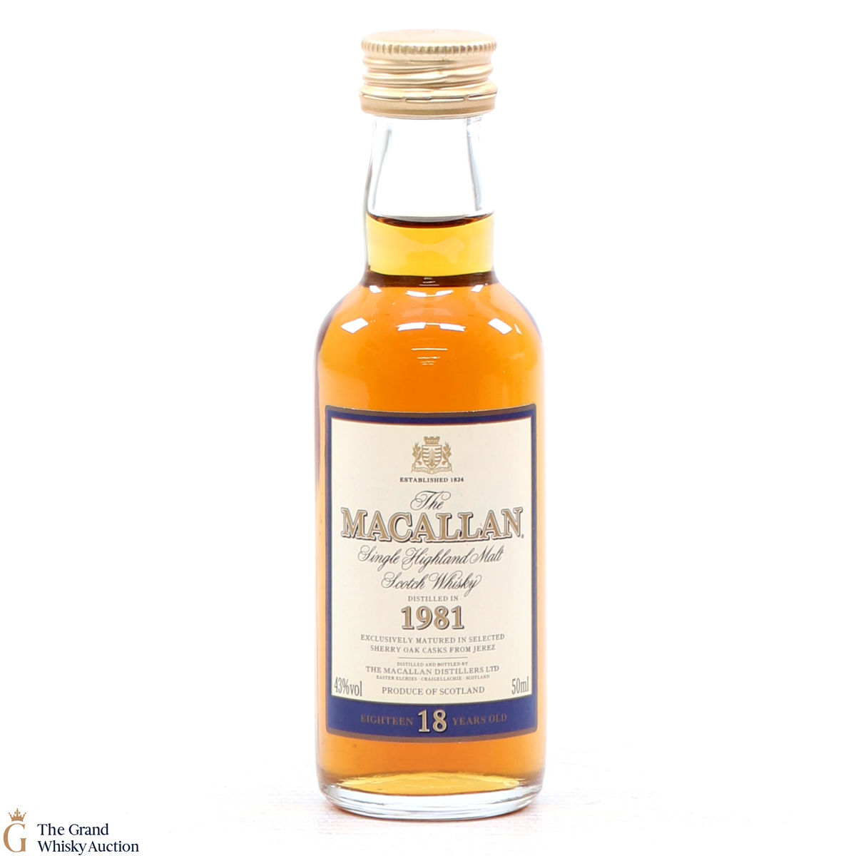 Macallan - 18 Years Old - 1981 5cl