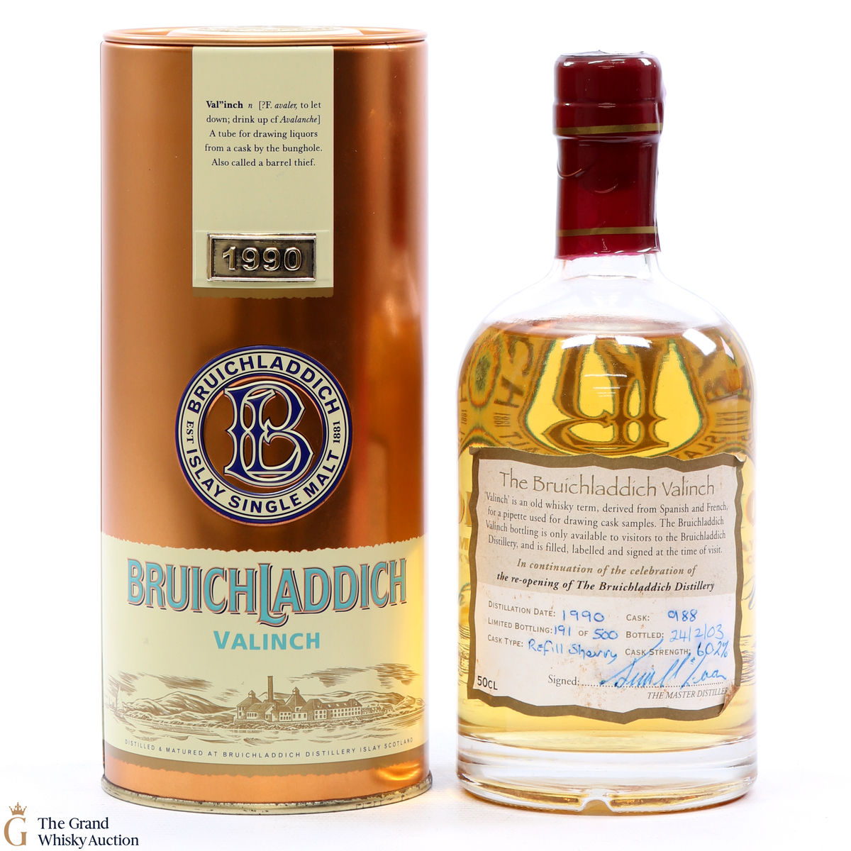 Bruichladdich - 1990 Valinch - Continuation of the Celebration