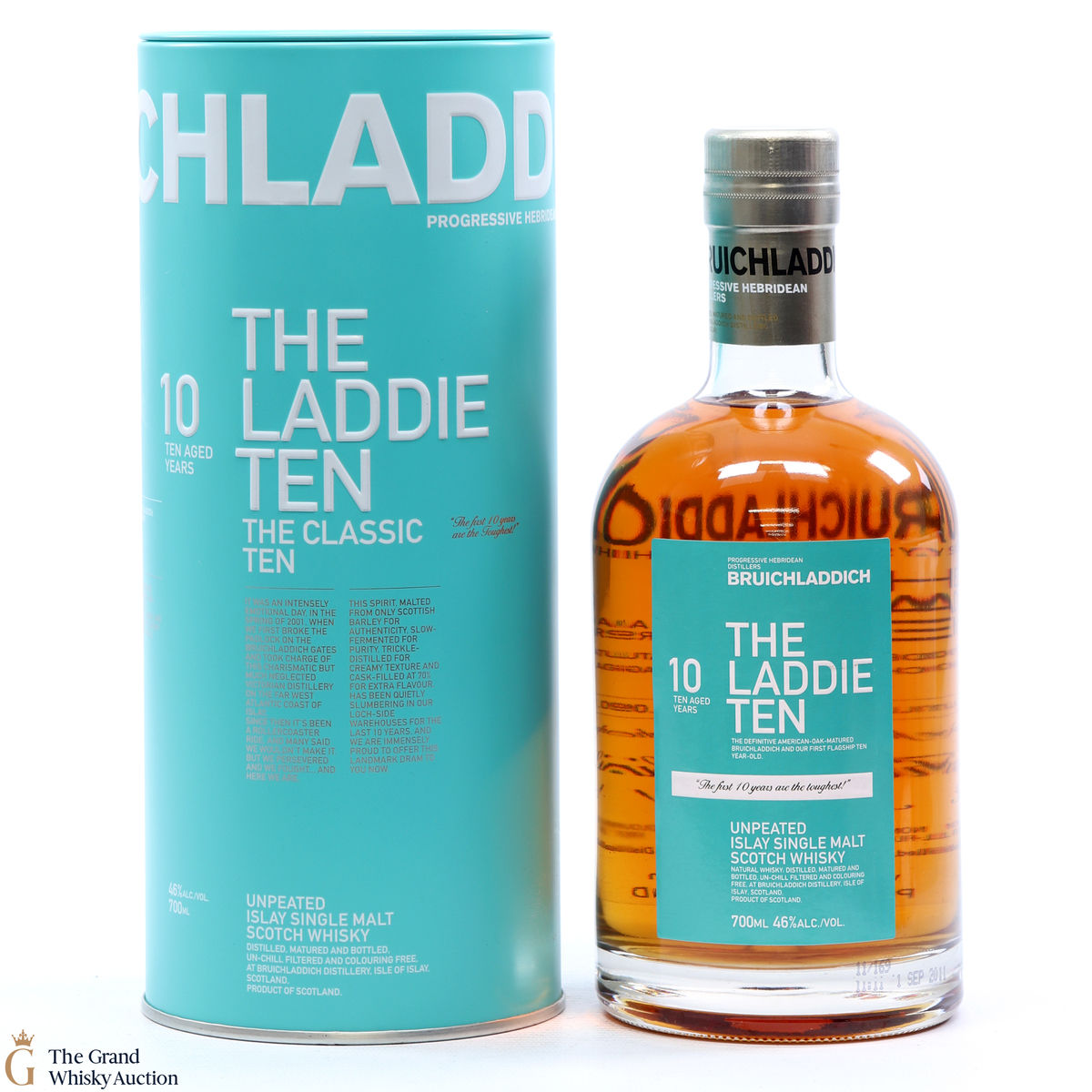 Bruichladdich - 10 Year Old - Laddie Ten - 'First off the line I was there'