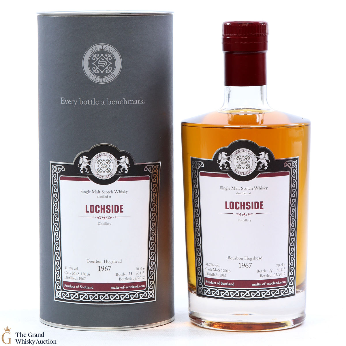Lochside 1967 Malts of Scotland - Bourbon Hogshead
