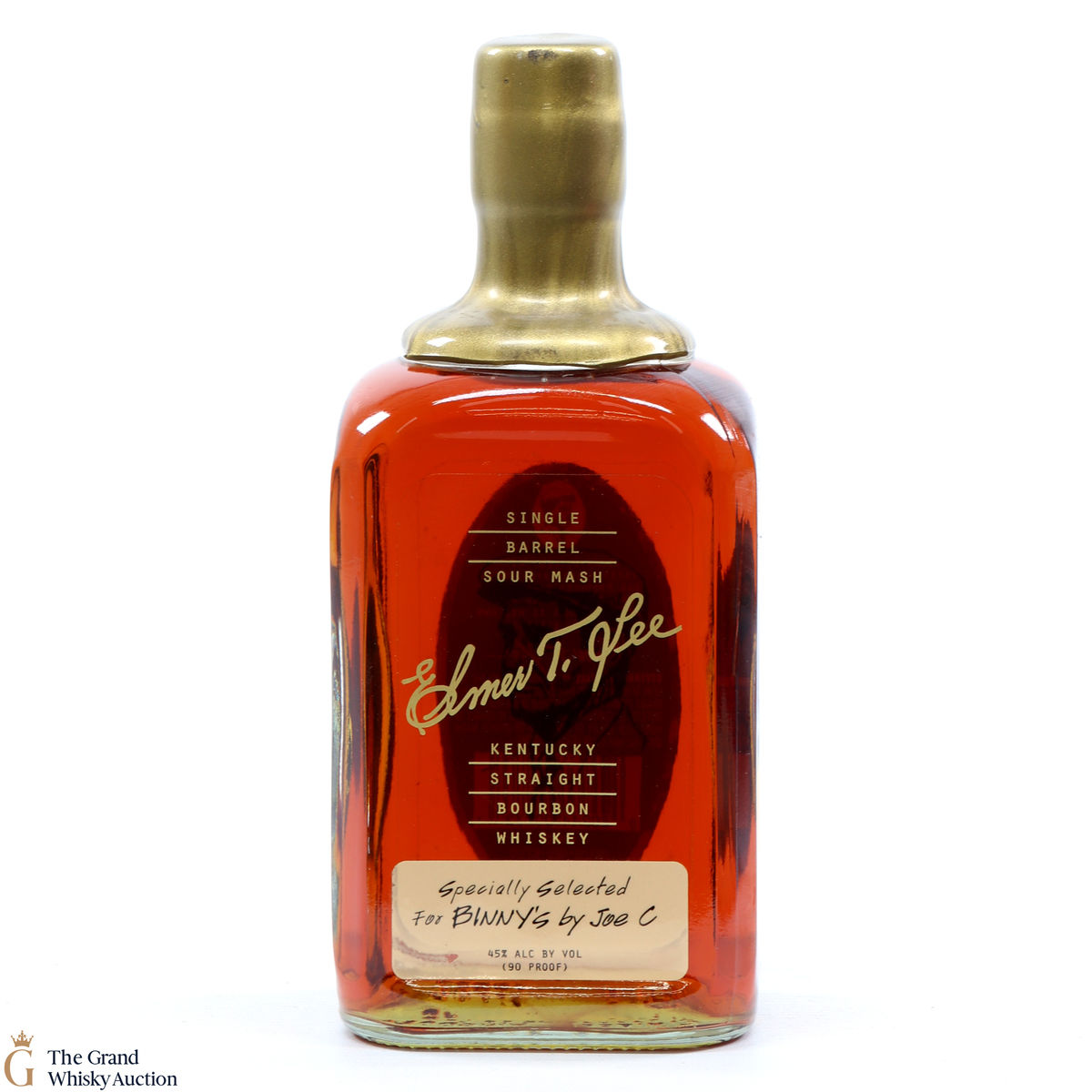 Elmer T. Lee - Single Barrel Sour Mash Kentucky Straight Bourbon Wax Seal Selected for Binny's 75cl