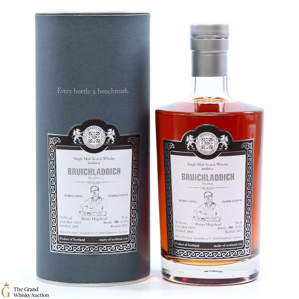 Bruichladdich - 2003 Malts of Scotland - Robin Laing Inspiration II
