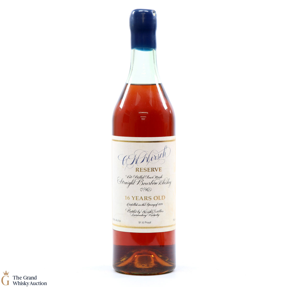 A.H. Hirsch Reserve - 16 Year Old Spring 1974 Blue Wax 1990s