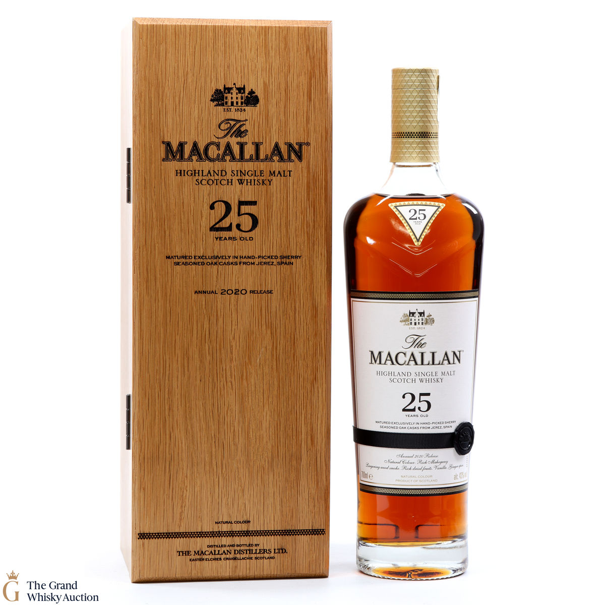 Macallan - 25 Year Old - Sherry Oak - 2020