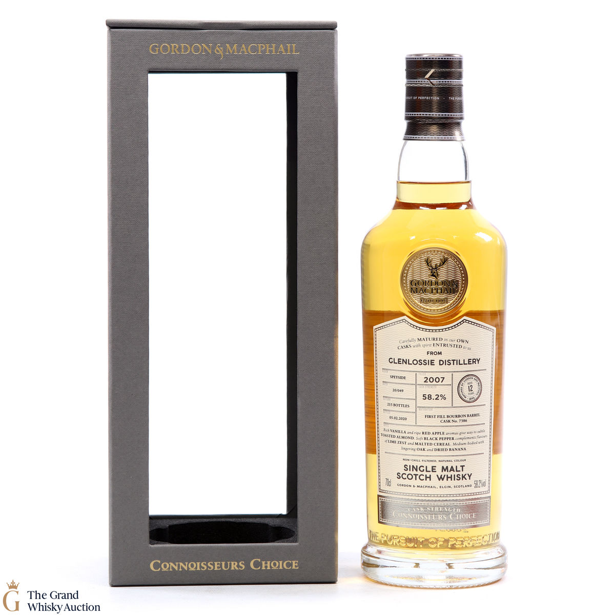 Glenlossie - 12 Year Old 2007 G&M Connoisseurs Choice #7386