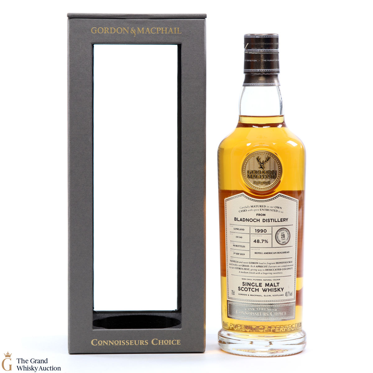 Bladnoch - 28 Year Old 1990 - G&M Connoisseurs Choice 