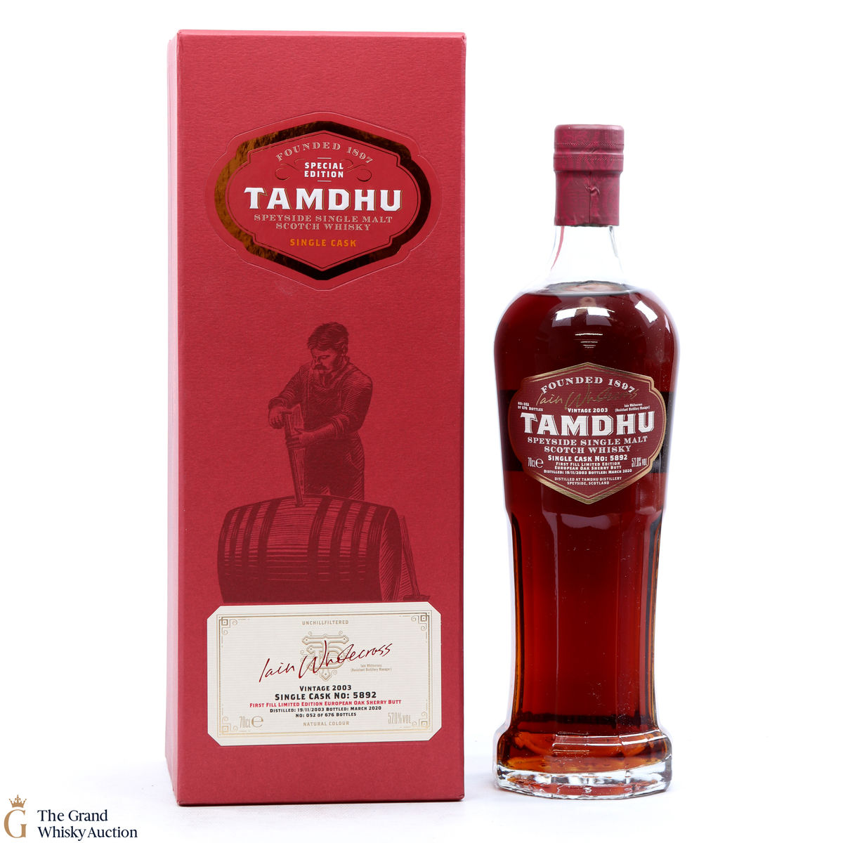 Tamdhu - 2003 Single Cask #5892 2020