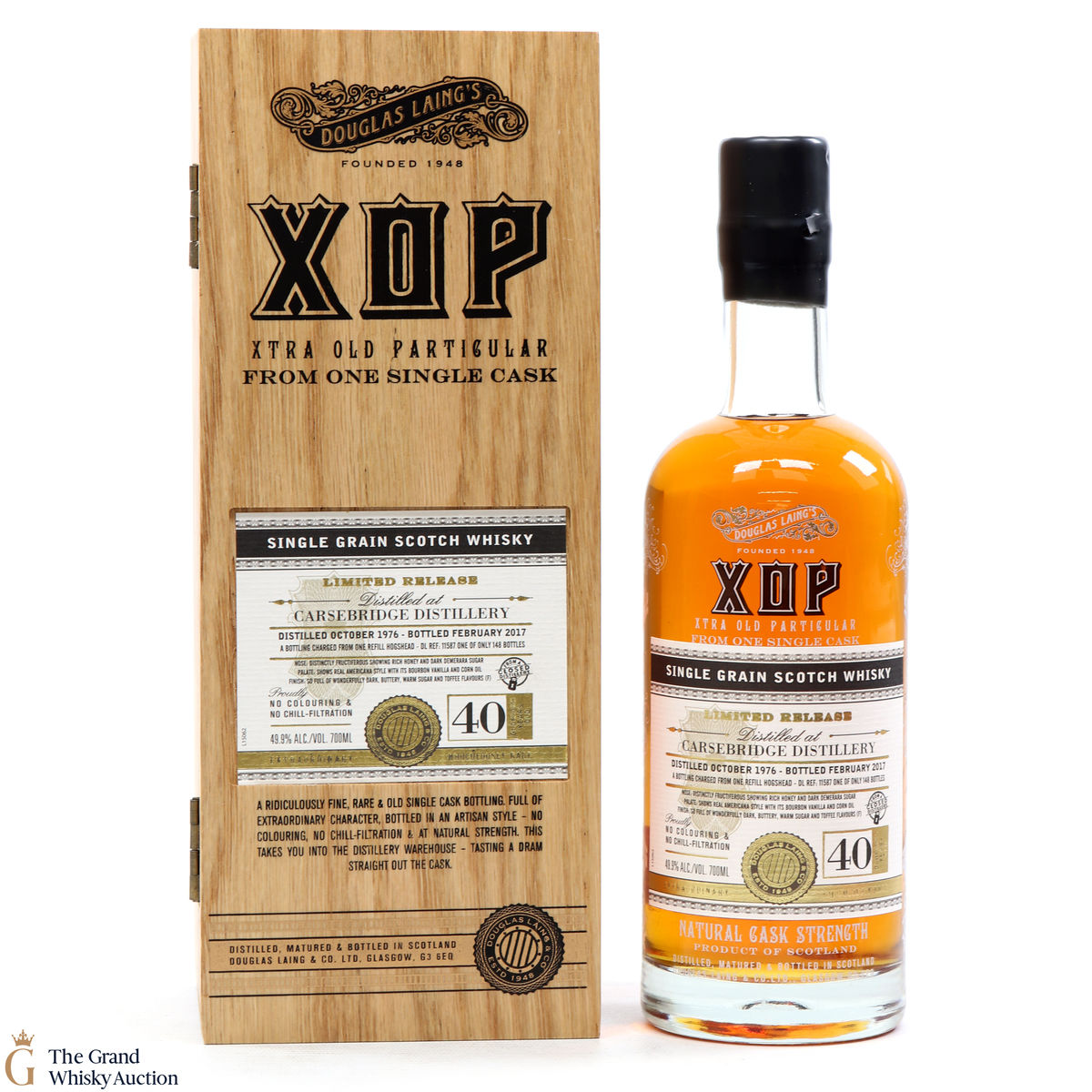 Carsebridge - 40 Year Old XOP 1976 Douglas Laing 