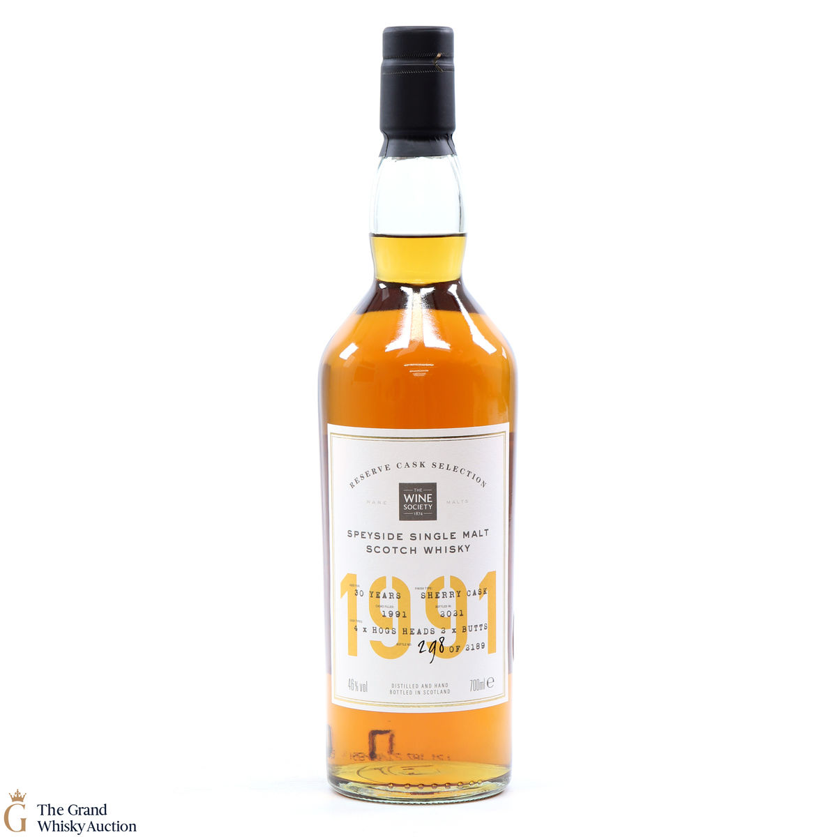 Speyside - 30 Year Old 1991 Sherry - Wine Society Reserve Cask No.2
