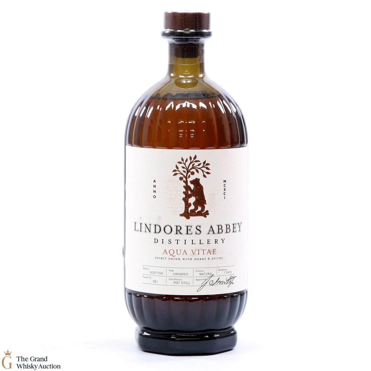 Lindores Abbey - Aqua Vitae Spirit Drink Batch #001