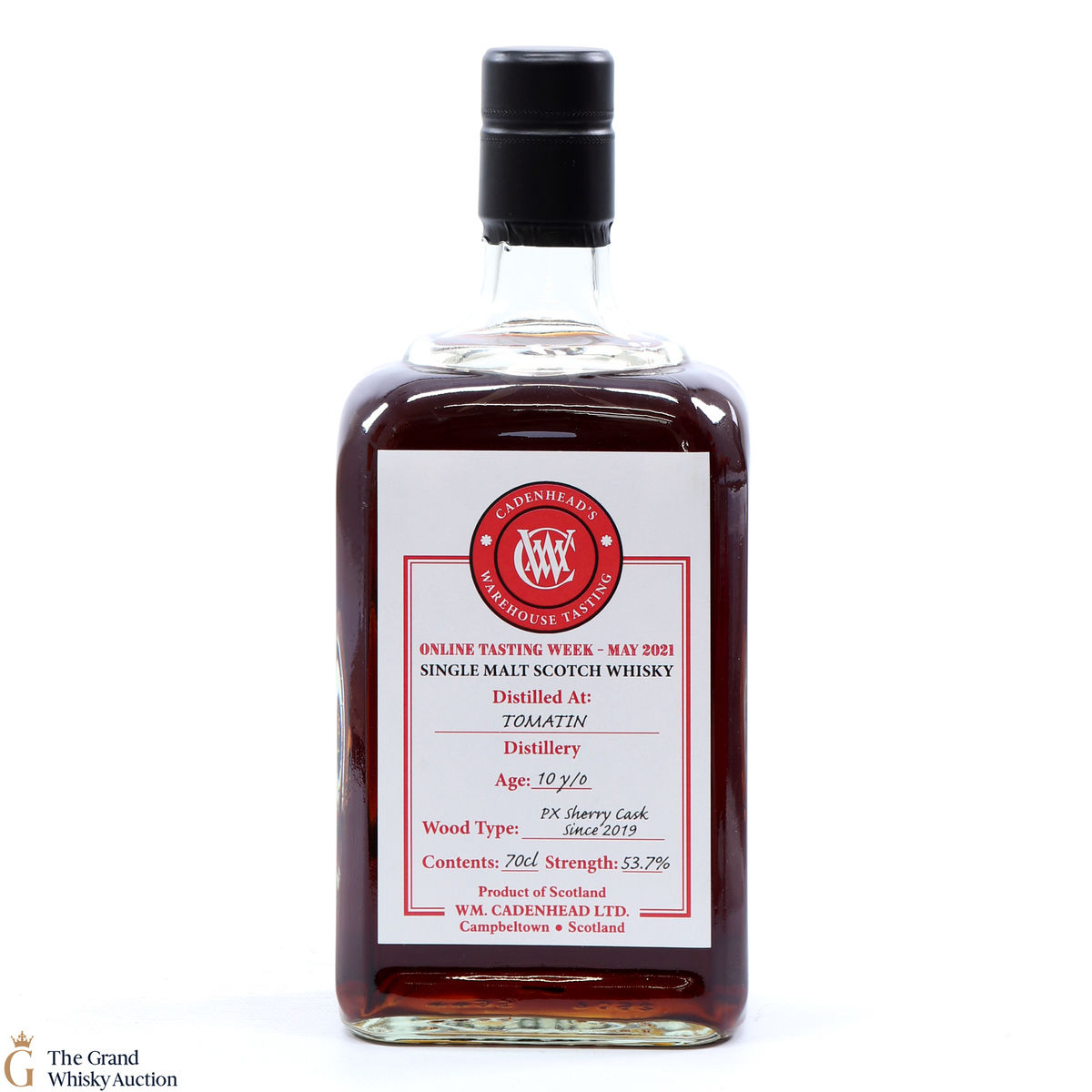 Tomatin - 10 Year Old - Cadenhead's Online Tasting Week 2021