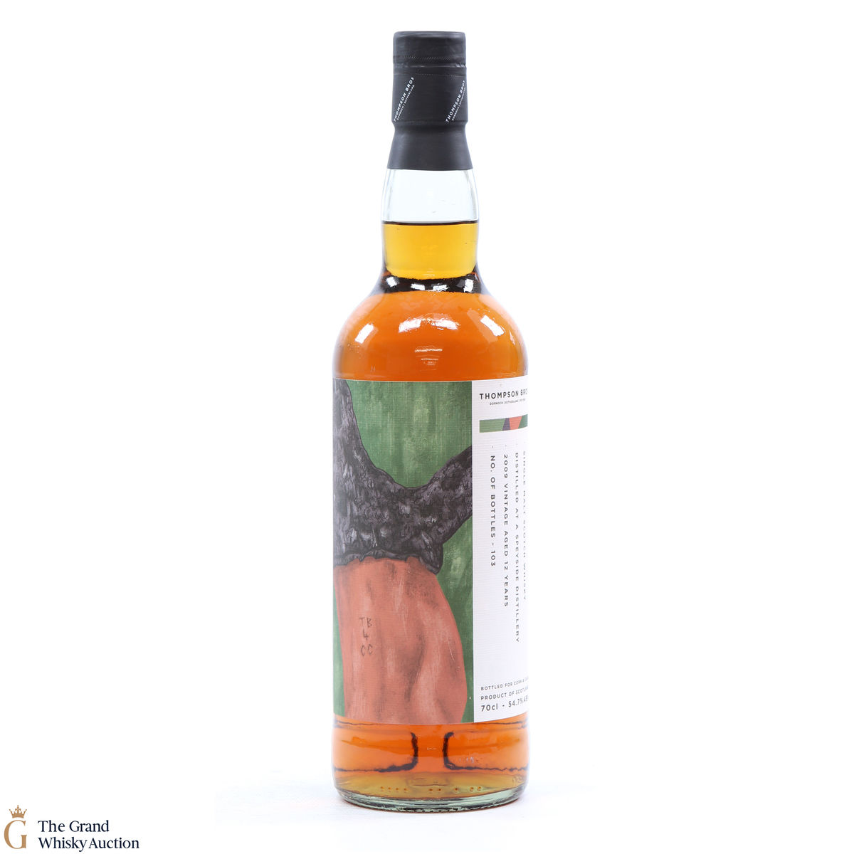 Speyside - 12 Year Old 2009 - Thompson Bros - Cork & Cask