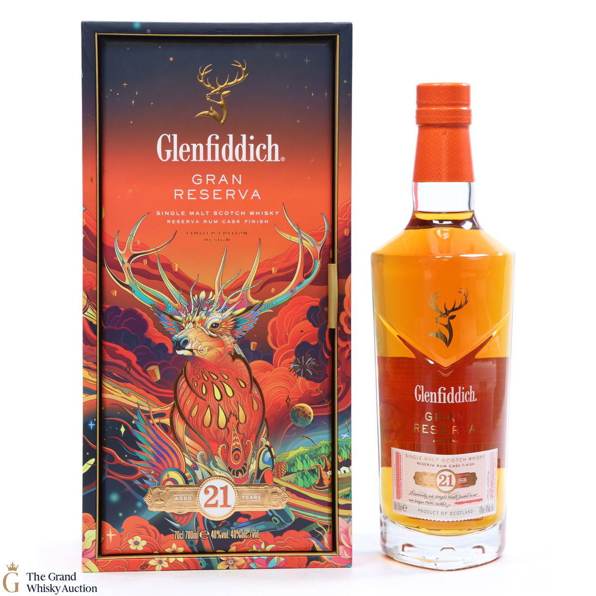 Glenfiddich - 21 Year Old - Gran Reserva - Rum Cask - Chinese New Year 