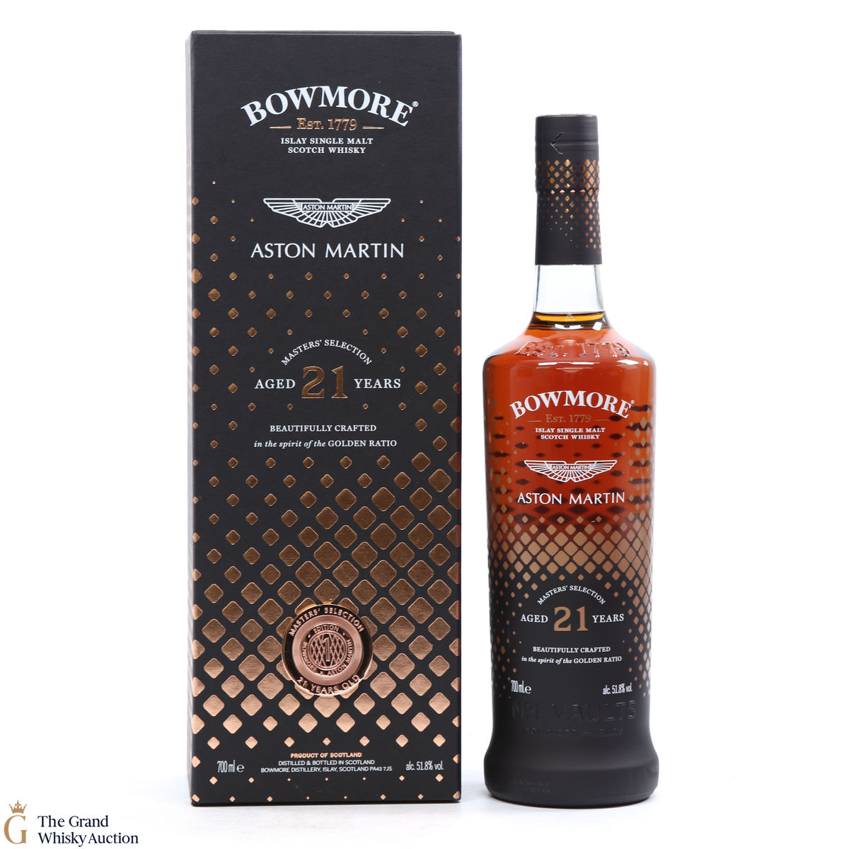 Bowmore - 21 Year Old - Aston Martin - Masters Selection