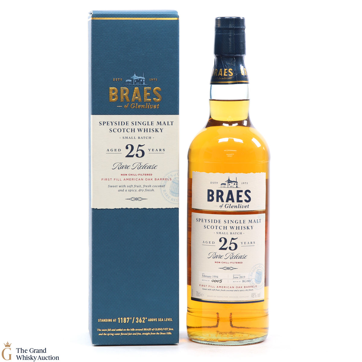 Braes of Glenlivet - 25 Year Old - Secret Speyside