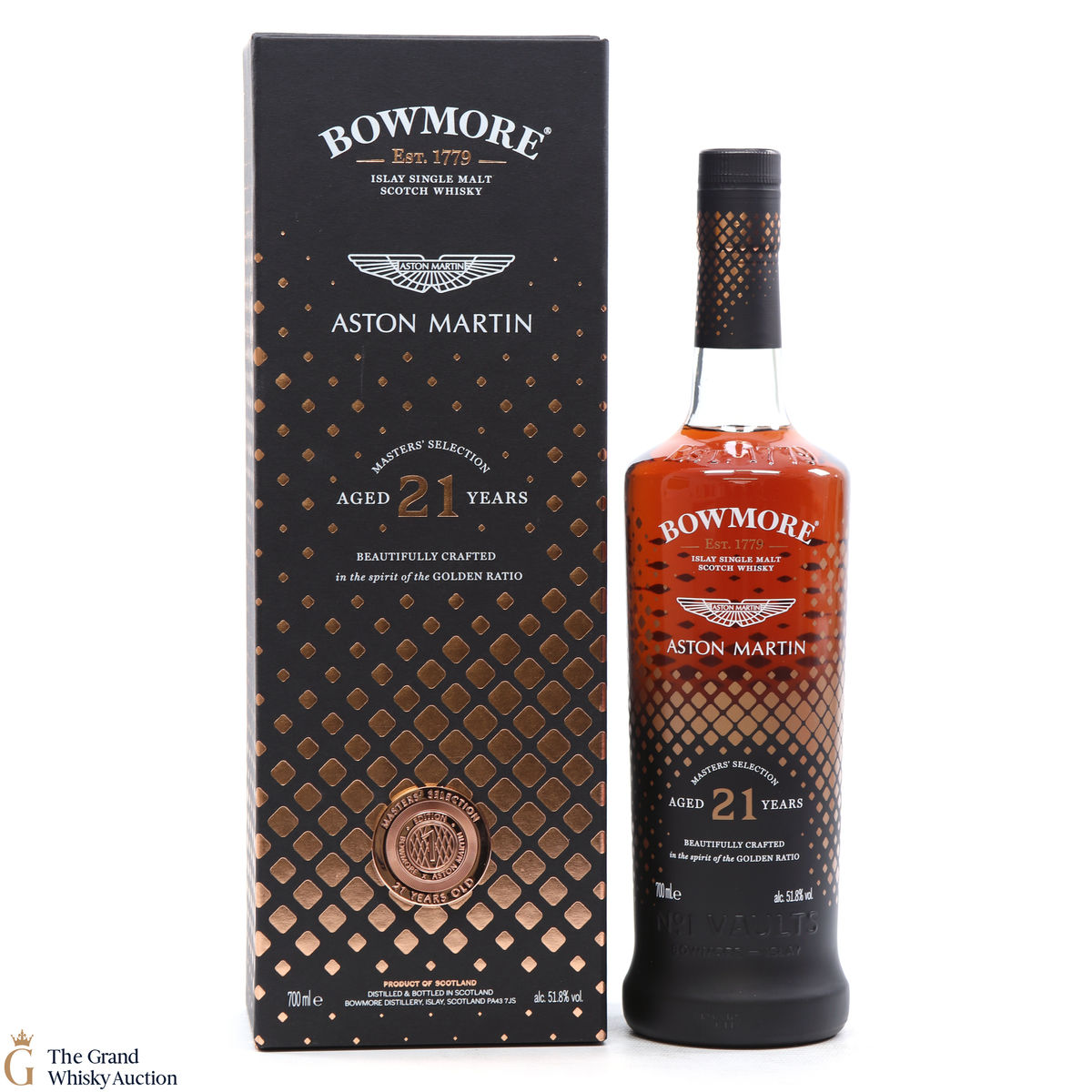 Bowmore - 21 Year Old - Aston Martin - Masters Selection