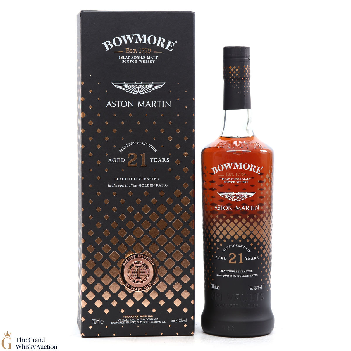 Bowmore - 21 Year Old - Aston Martin - Masters Selection