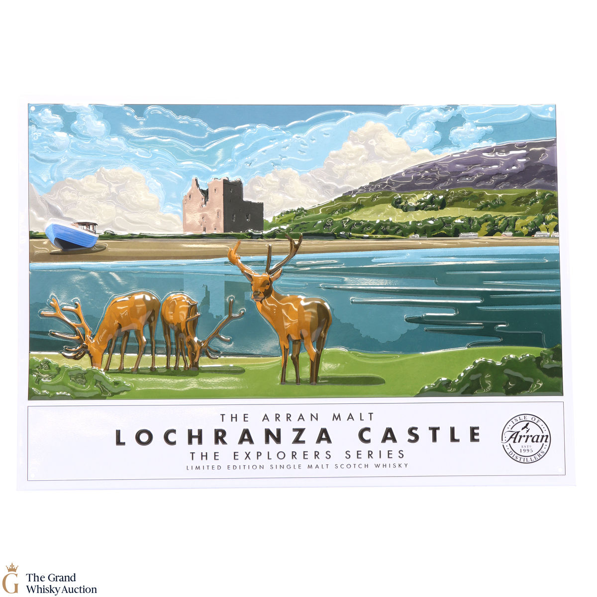 Arran - Lochranza Collectors Metal Poster